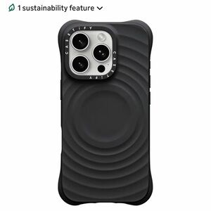 Casetify Black Ripple Phone Case